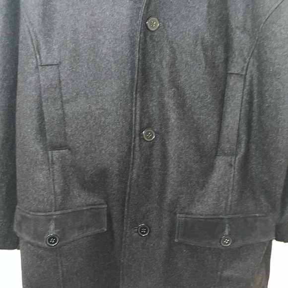 Trenders Basic Wool-Blend Coat, XL - Picture 3 of 6